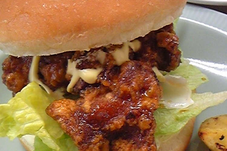 本物 チャイニーズチキンバーガー レシピ 作り方 By くろしま クックパッド 簡単おいしいみんなのレシピが360万品
