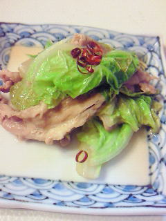 簡単☆彡白菜と豚バラ肉の重ね煮