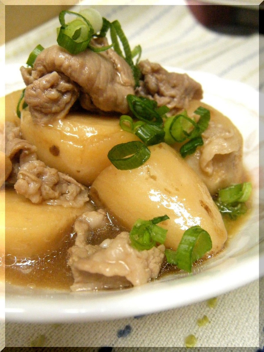 豚肉と里芋の味噌煮の画像