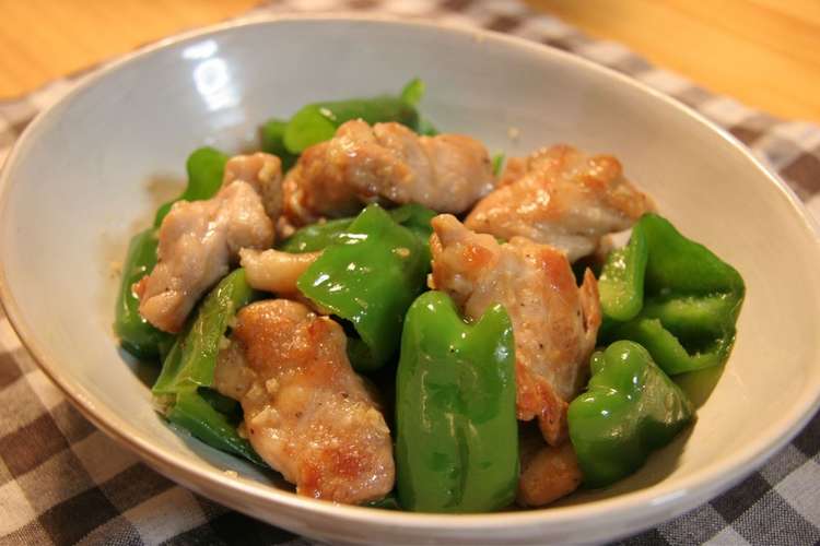 鶏モモ肉とピーマンの中華炒め レシピ 作り方 By ブッコロリ クックパッド 簡単おいしいみんなのレシピが353万品