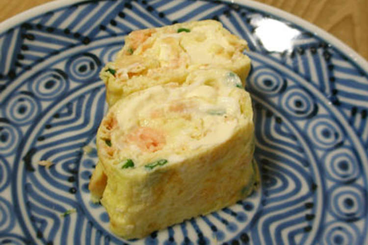 鮭クリームチーズの卵焼き お弁当のおかず レシピ 作り方 By ごまチョコ クックパッド 簡単おいしいみんなのレシピが352万品