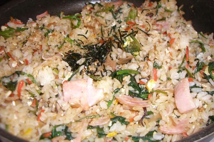 後味さっぱり 具だくさん 酢飯チャーハン レシピ 作り方 By Emily74 クックパッド 簡単おいしいみんなのレシピが357万品