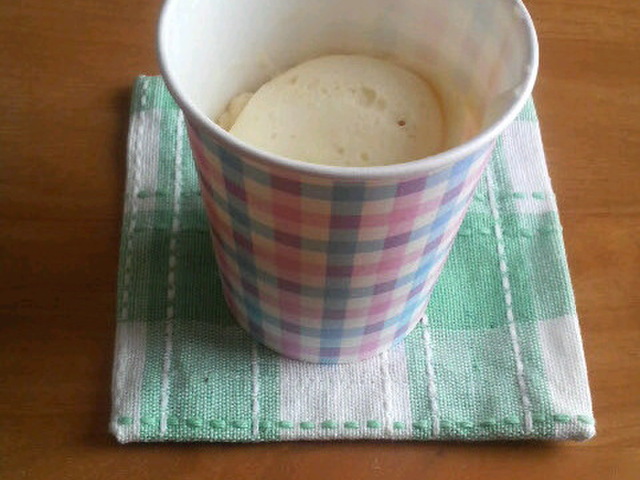 レンジで1分 紙コップ ケーキ レシピ 作り方 By オレンジリング クックパッド
