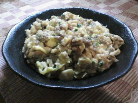 チーズ入り♪炒り豆腐