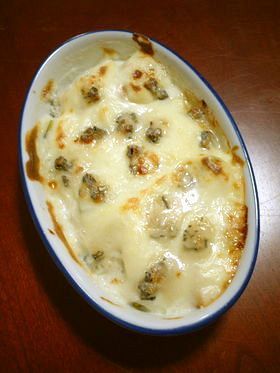 かぼちゃのグラタン ゴルゴンゾーラ風味
