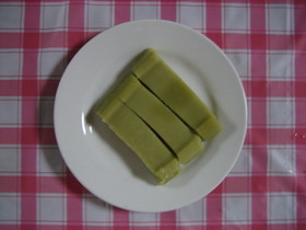ニッキ飴で抹茶ういろう