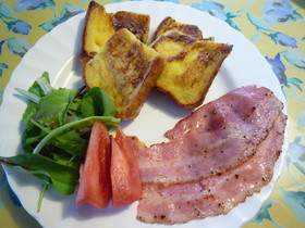 朝食にいかが?やさしいフレンチトースト♡