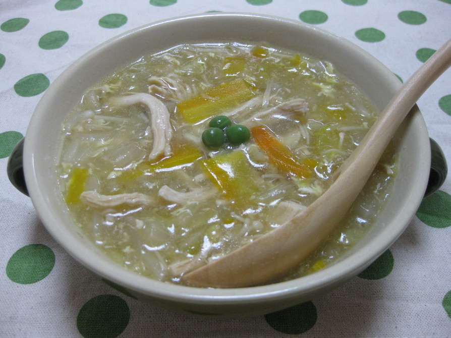 栄養たっぷり！白菜の本格派中華スープ♪の画像