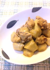 ✾里芋と鶏肉のバター醤油煮✾