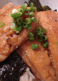 フライパンで簡単☆秋刀魚の蒲焼丼