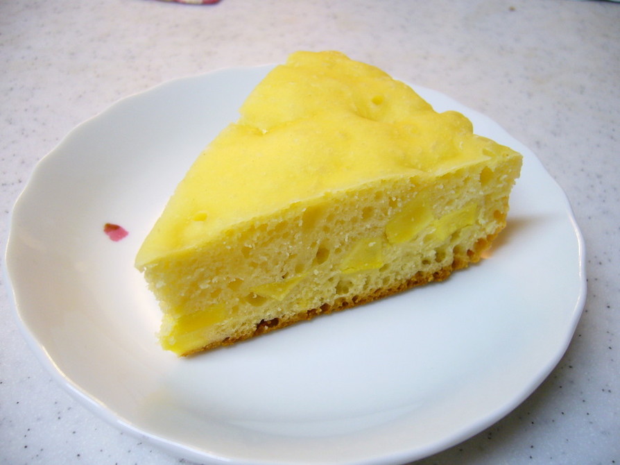 炊飯器で簡単！レモン香るさつま芋ケーキ♡の画像