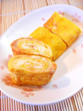 ✿鮭フレークとチーズの卵焼き✿