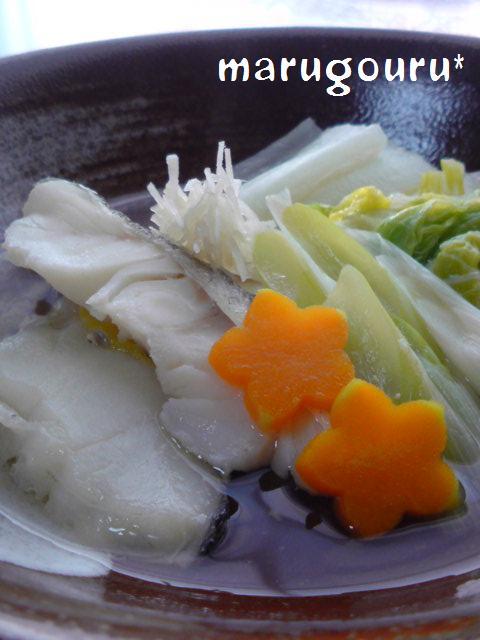 鱈のあっさり温か生姜煮の画像