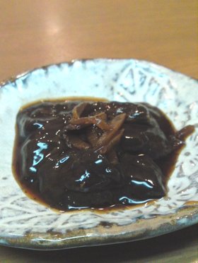 メフンの生姜醤油漬け