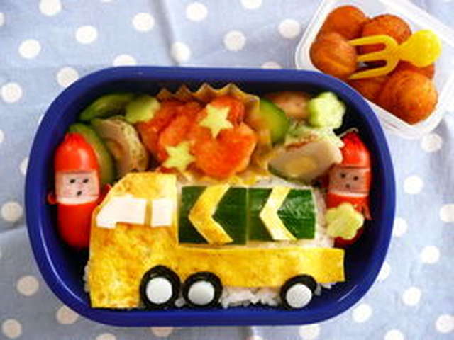 75 乗り物 キャラ 弁 アニメ画像