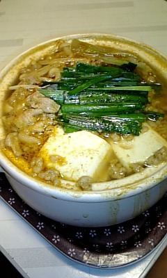 一人坦々ごま鍋