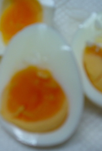 黄身トロ半熟茹で卵（ガスコンロ編）