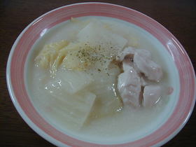 白菜のクリーム煮