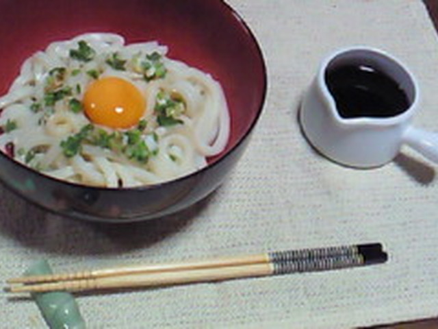 超簡単 釜玉うどんのﾀﾚ レシピ 作り方 By みっちぃ クックパッド 簡単おいしいみんなのレシピが364万品