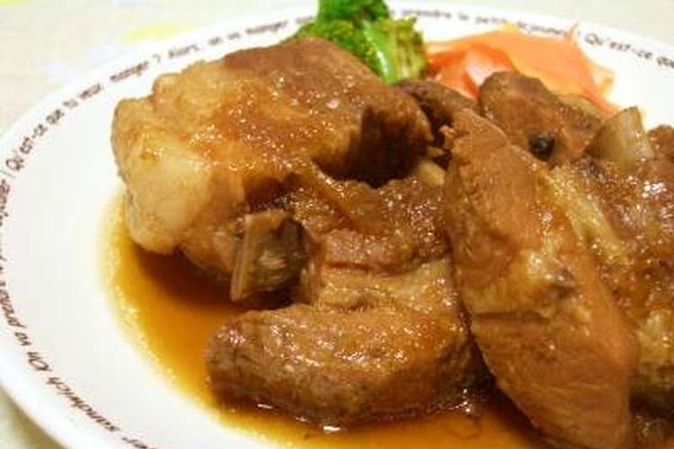 和風豚スペアリブ煮込み レシピ 作り方 By じみじみごはん クックパッド