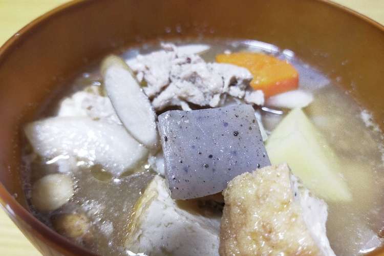 熟成 深夜食堂風のあったか豚汁 レシピ 作り方 By Yoka Nice クックパッド