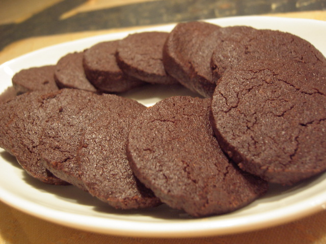 とろける黒いショコラクッキーの画像