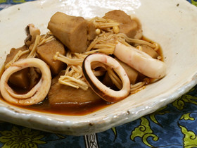 手間なし!里芋と柔らかイカの絶品煮