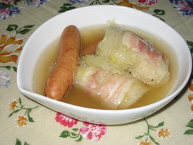 レンジで簡単☆あったかスープ