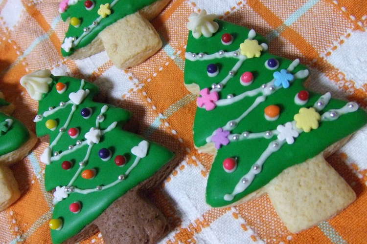 クリスマスツリーのアイシングクッキー レシピ 作り方 By さな クックパッド 簡単おいしいみんなのレシピが349万品