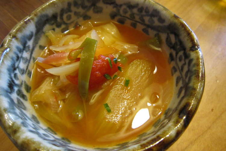 お肌プルプルダイエットスープ レシピ 作り方 By Ton2mam クックパッド 簡単おいしいみんなのレシピが363万品