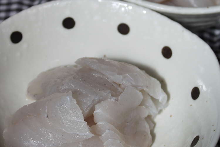 スズキを食べつくす スズキの洗い レシピ 作り方 By エクート クックパッド