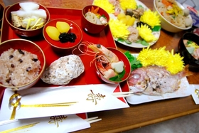 簡単百日祝い☆お食い初め