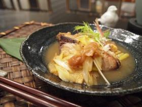 葱だくブリのうめ~カレー煮