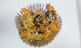 お弁当に♪ちくわ人参*マヨネーズ醤油焼き
