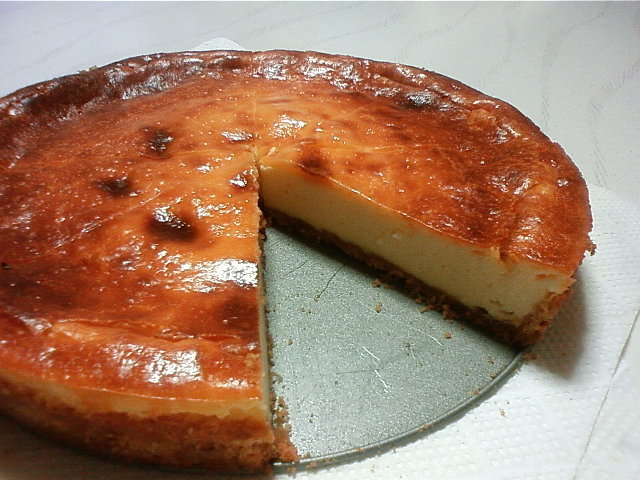 チーズケーキ風　水切りヨーグルトケーキの画像