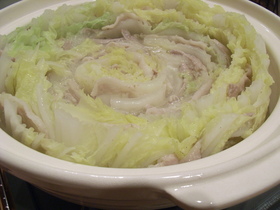 白菜と豚肉のミルフィーユ鍋☆