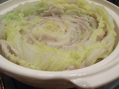 白菜と豚肉のミルフィーユ鍋☆の写真