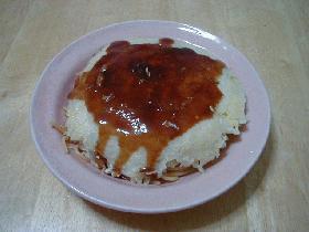 * 「広島風お好み焼き」風パスタ *