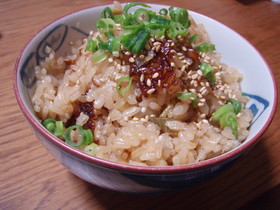 簡単旨い!炊き込みネギ飯