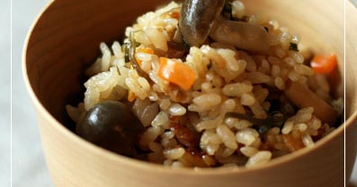 簡単なのに本格的 塩昆布の炊き込みご飯 レシピ 作り方 By トイロ クックパッド 簡単おいしいみんなのレシピが360万品