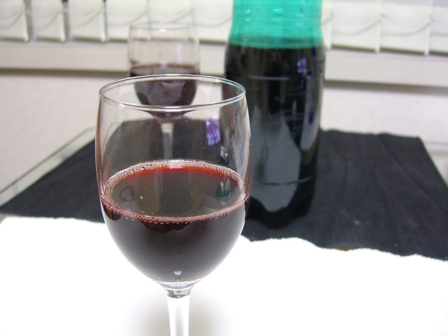自家製簡単赤ワインの画像