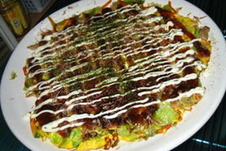 粉は使わない お好み焼き レシピ 作り方 By 上野食堂 クックパッド 簡単おいしいみんなのレシピが356万品