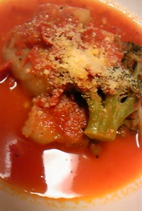 ぶたにくのトマト煮込み