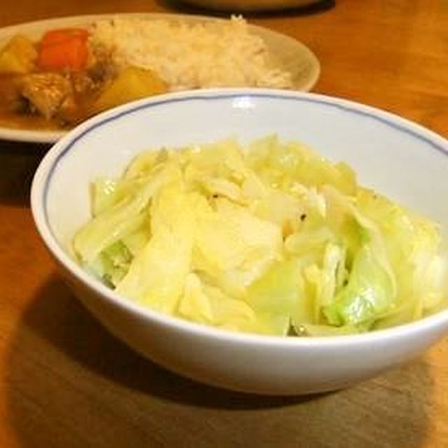 菜 カレー 副