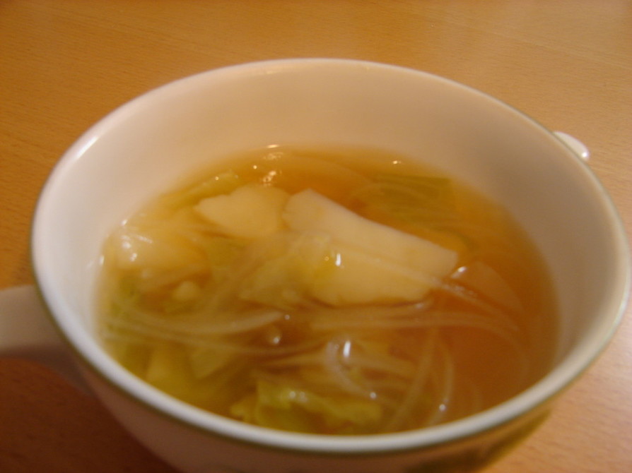 コンソメ風味！！お手軽★春雨スープ♡の画像