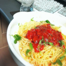 ■冷製トマトパスタ■