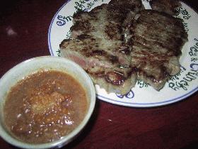 美味すぎるおろしソースのステーキ