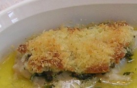 アメリカ たらのガーリックマヨネーズ焼き