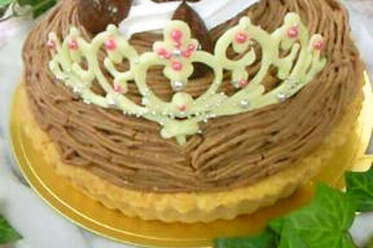 ケーキに豪華な飾りを ティアラ レシピ 作り方 By リン クックパッド