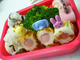 お弁当に♪かわいい竹輪のおかず☆